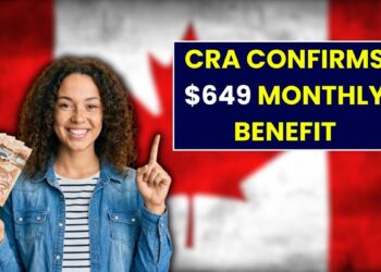 CRA Confirms $649 Monthly Benefit Arriving December 2025 for Eligible Canadians!